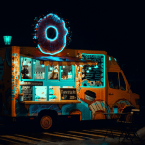 donuts & coffee food truck
