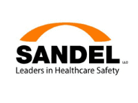 SANDEL logo with text leaders in healthcare safety