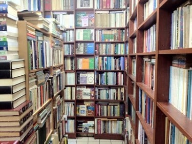 bookstore corner