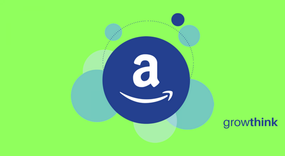 Amazon logo with green background